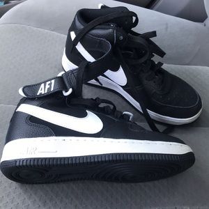 Classic black and white Nike Air Force One